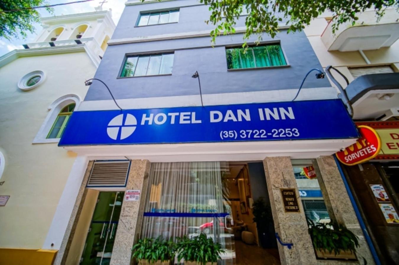 Hotel Dan Inn Pocos De Caldas - A Melhor Localizacao Do Centro By Nacional Inn 외부 사진